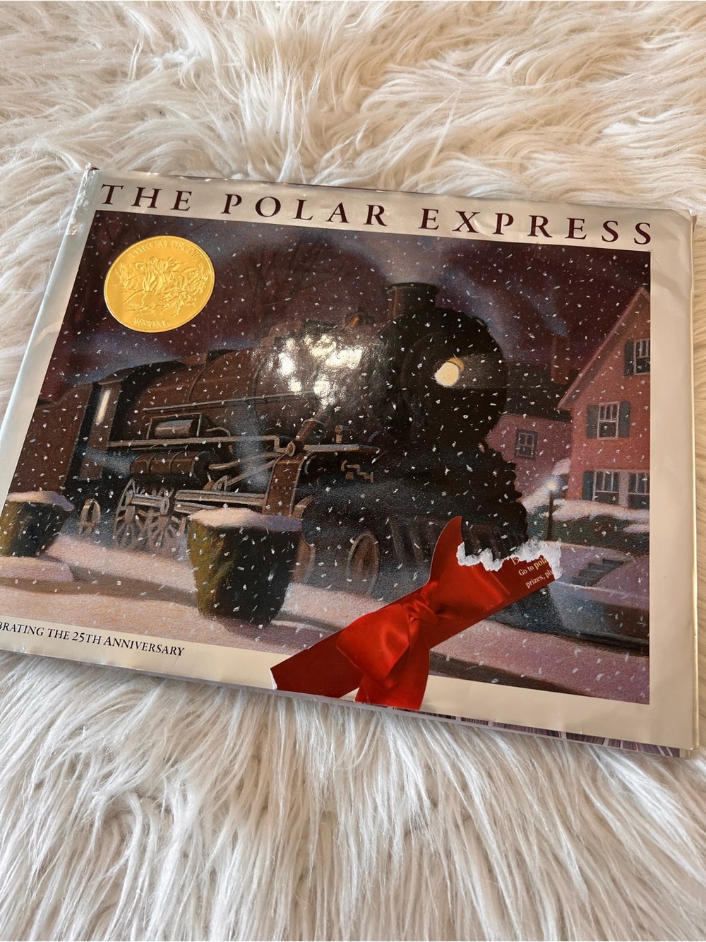 The Polar Express Hardcover 25th anniversary edition